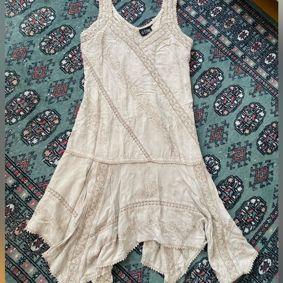 Boho pixie core fairy embroidered dress - Picture 2 of 12